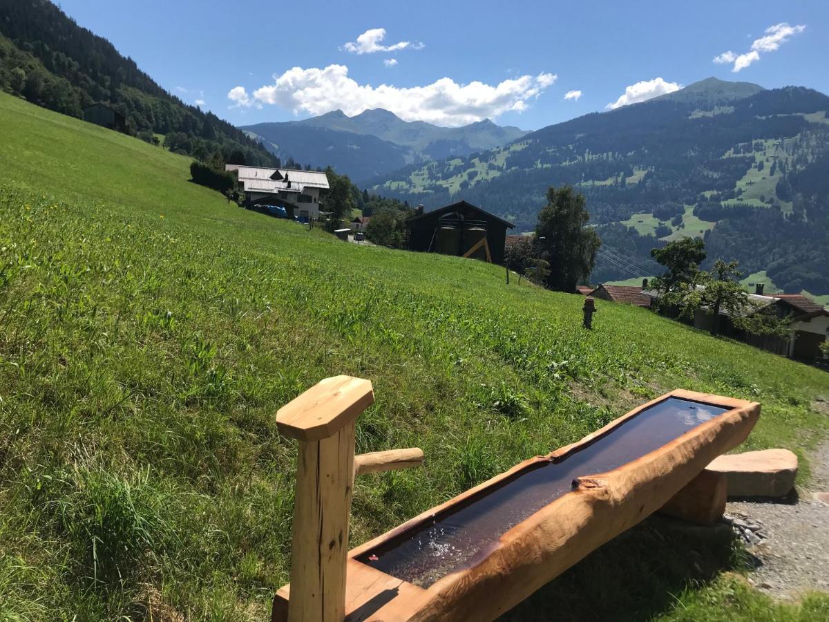 Latura - 3.5 Zimmerwohnung Fuer 4 Personen, 80M2 Buchen im Prattigau Buitenkant foto